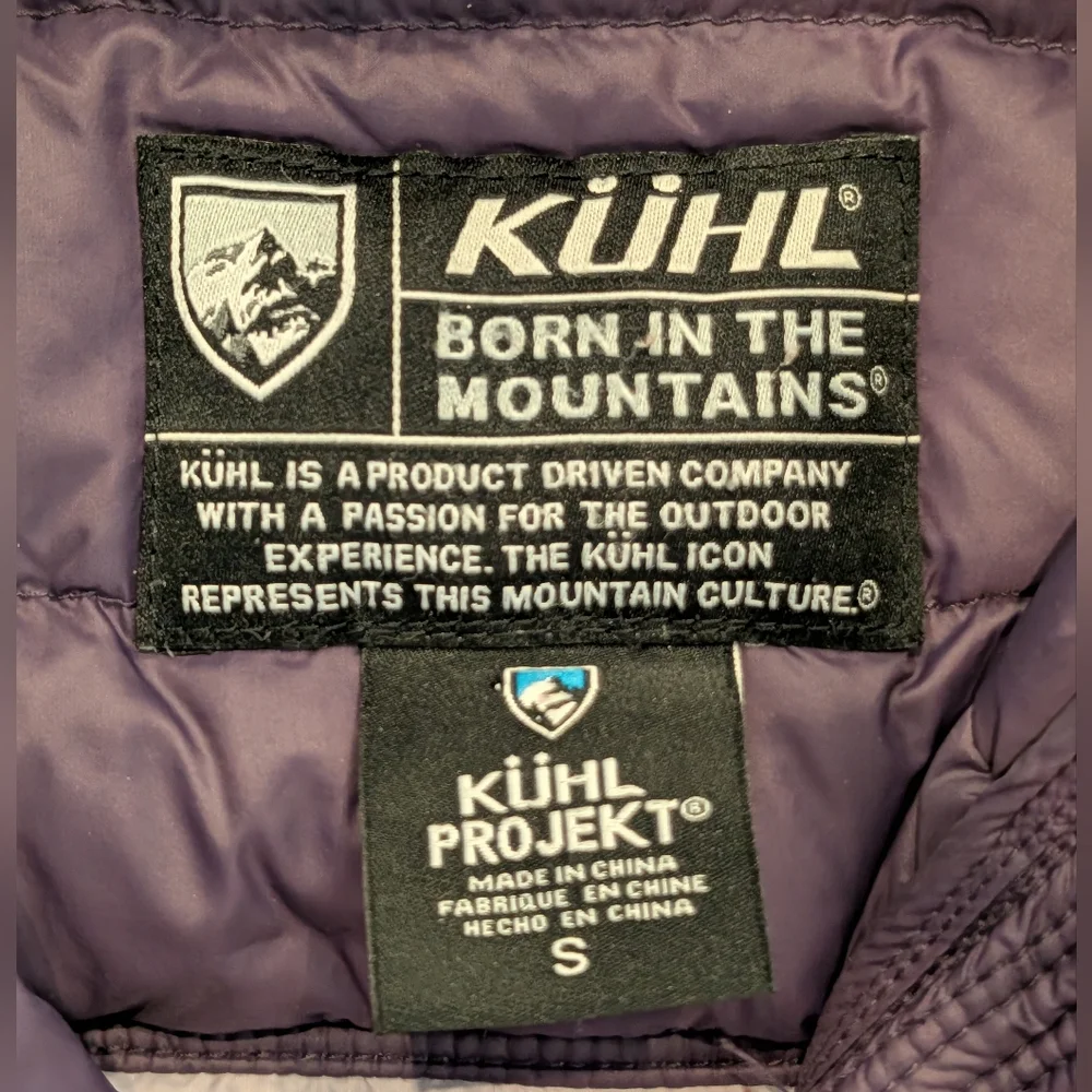 Womens Kuhl Spyfire Hooded Vest. Purple size Small - Picture 4 of 14